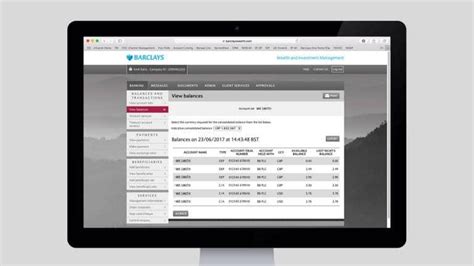 Barclays wealth online log in